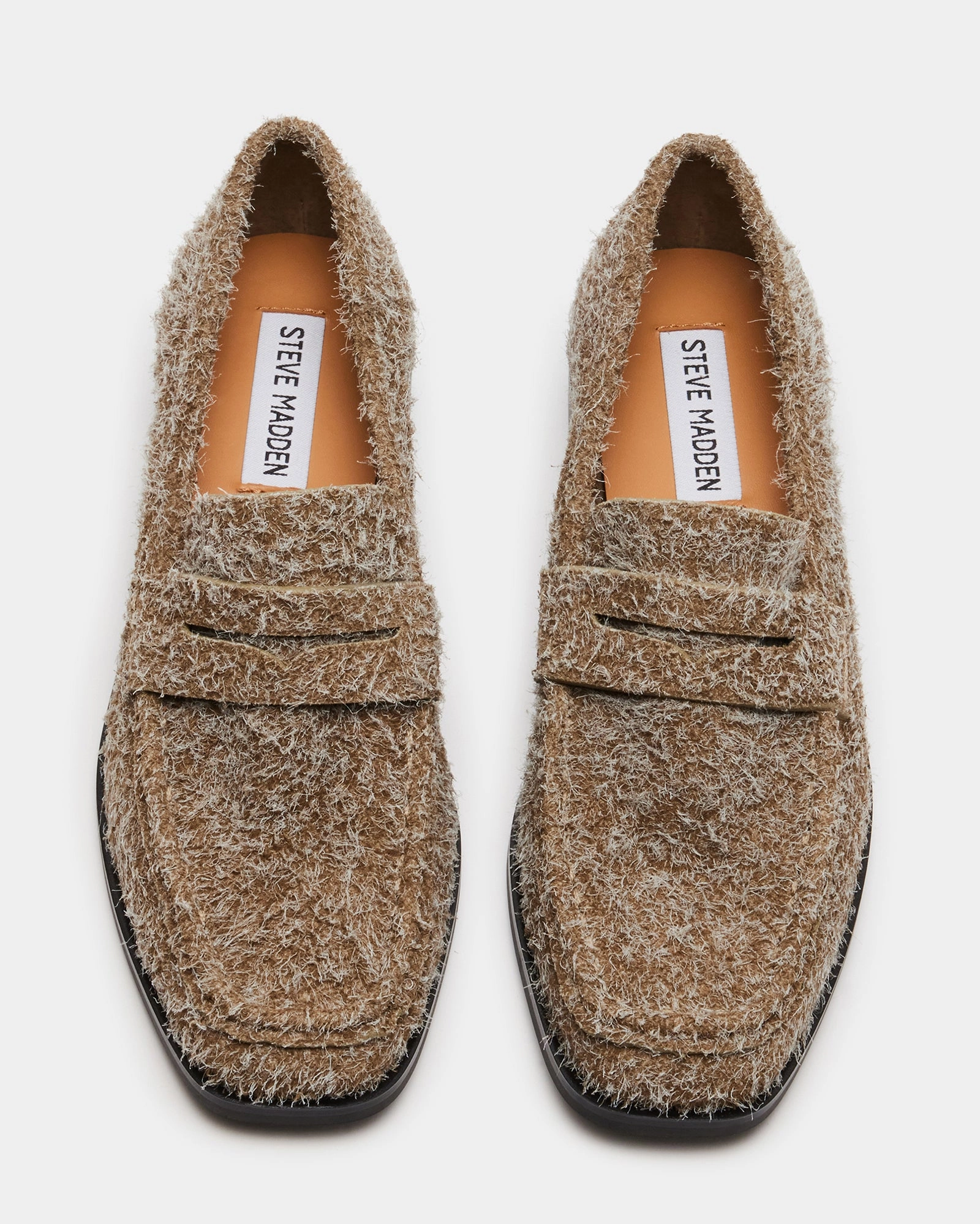 PARLOUR GREY SUEDE Tassel Leather Loafers