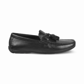 Cohen Loafers The Totie Black Men's Leather Driving Loafers Tresmode