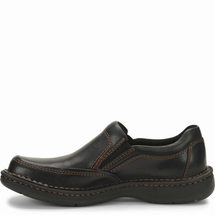 Born Men's Blast III - Black Full Grain Suede Loafers Cleaning