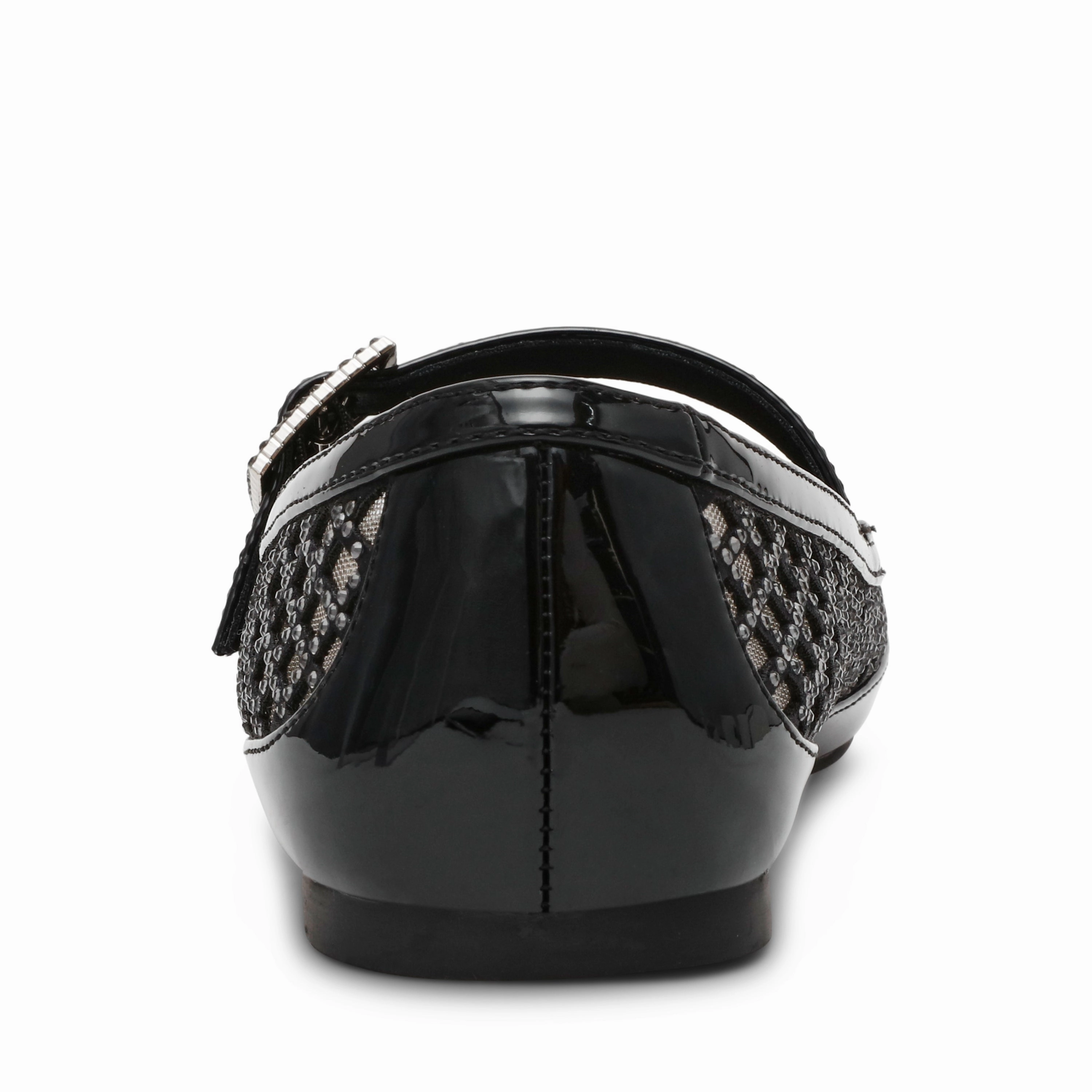 Well-Done Flat Shoe BLK PATENT Flat Feet Athletic Shoes