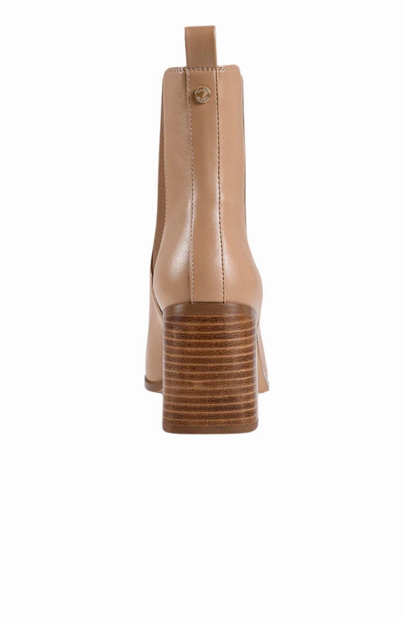 Link Chelsea Gusset Boot Dark Camel Smooth Aldo Boots