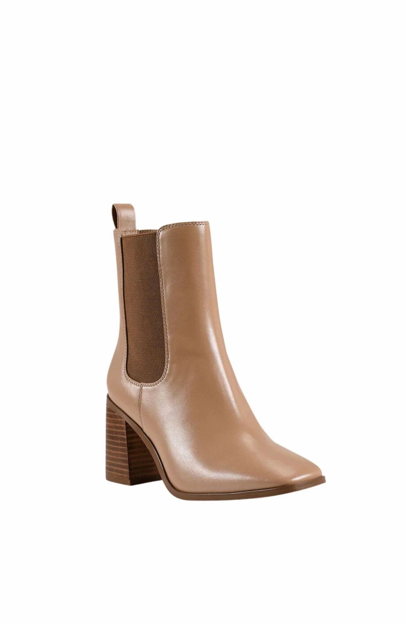 Chelsea Frye Boots Link Chelsea Gusset Boot Dark Camel Smooth