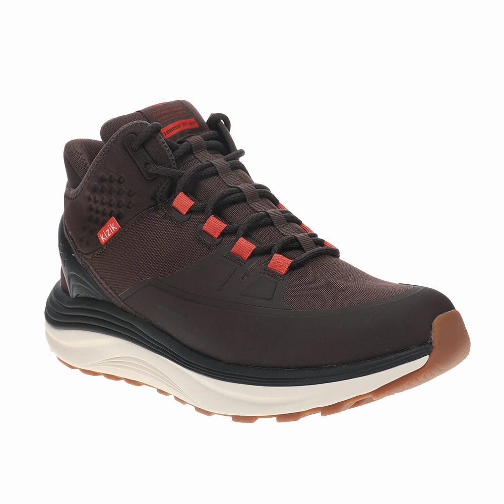 Wellies Rubber Boots London AT Mid Waterproof Round Toe Pull On Boots