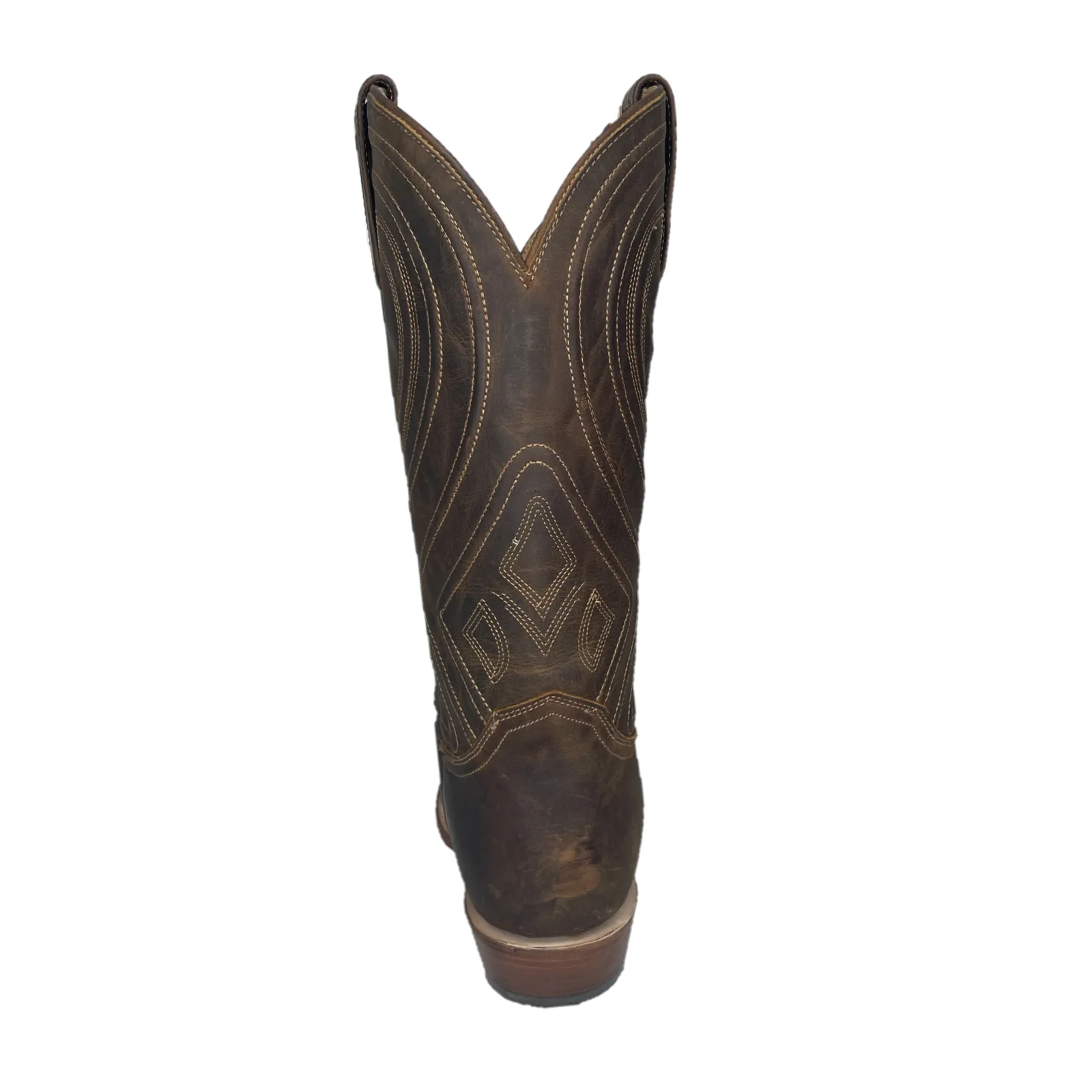 Roper Men's Mossman R-Toe Brown Boots 12-020-7311-3842 Shell Cordovan Boots