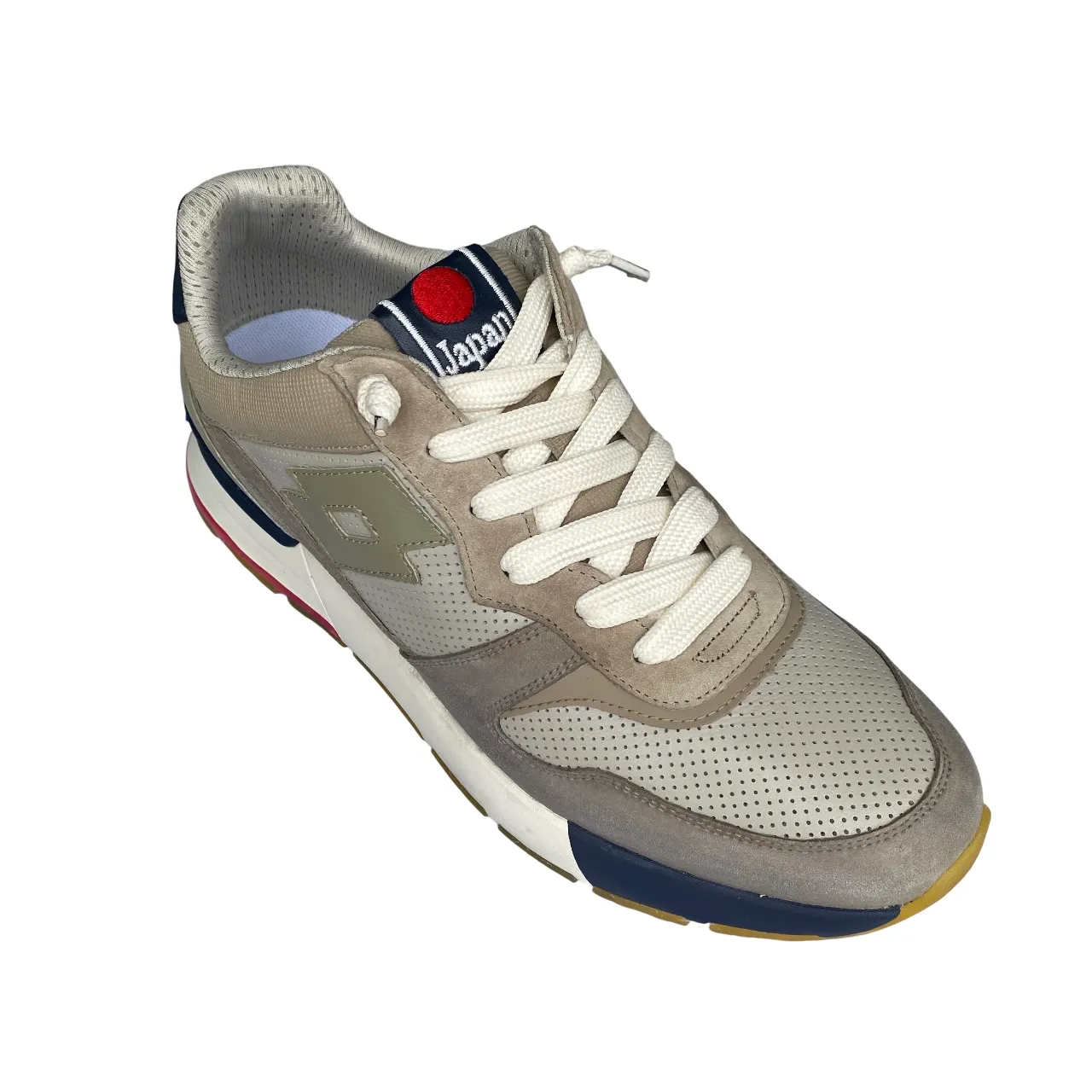 Lotto Leggenda Tokyo Ginza SD sneakers bassa 214028 6FX beige Originals Retro Sneakers