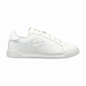Lotto sneakers da ragazza Venus AMF II Zebra Jr 217524 010 white Sneakers News