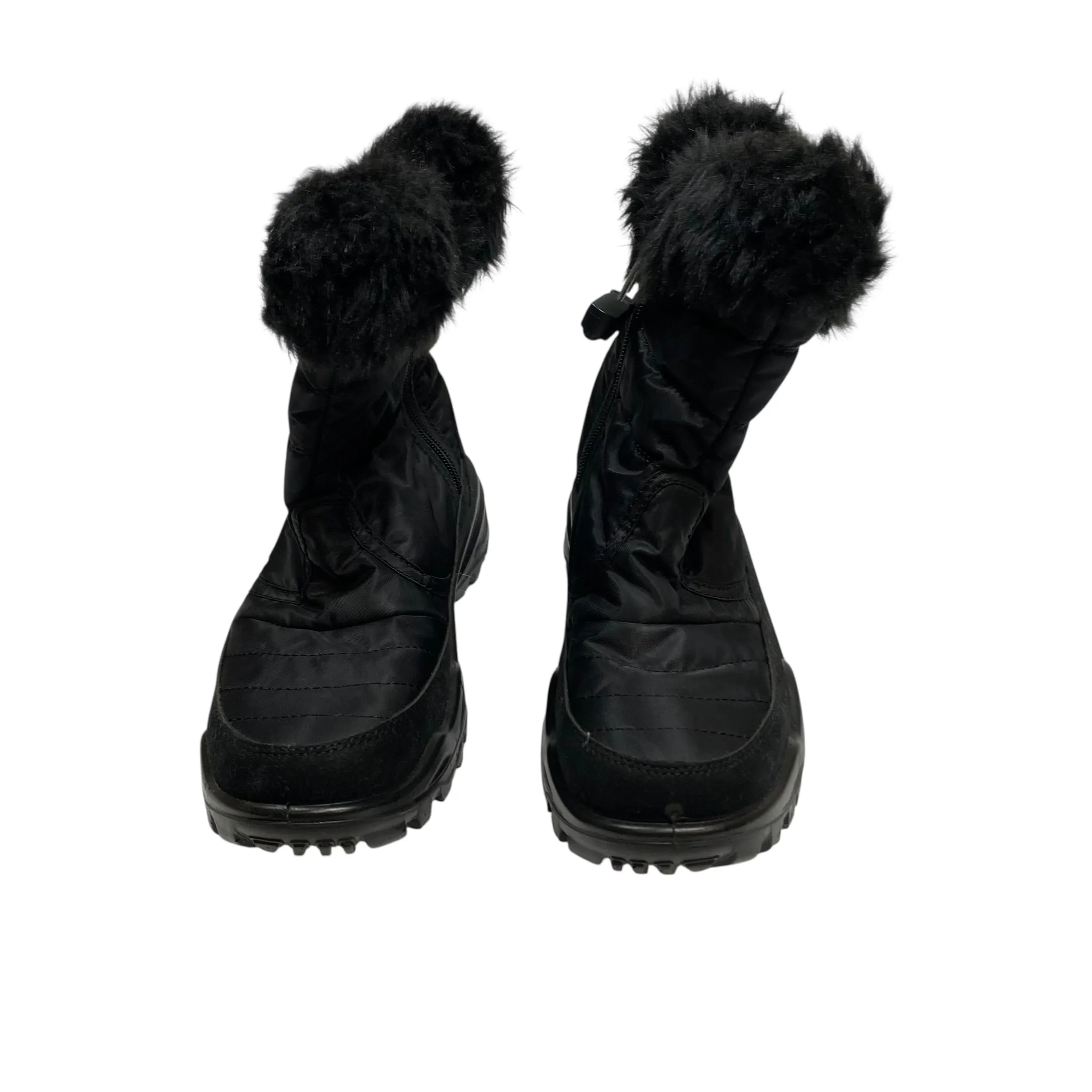 Boots Snow By Spring Step In Black, Size:9 Goth Combat Boots