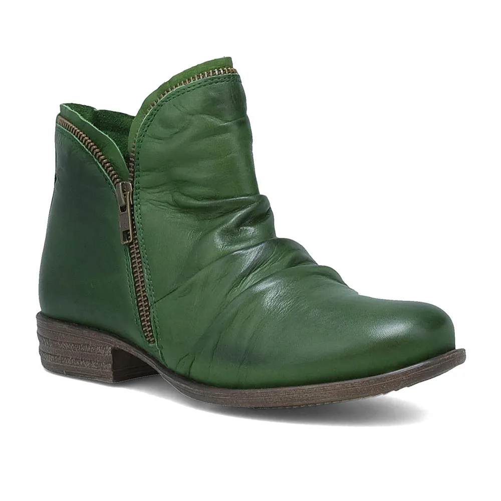 Fur Boots Heels Luna Ruched Ankle Boot