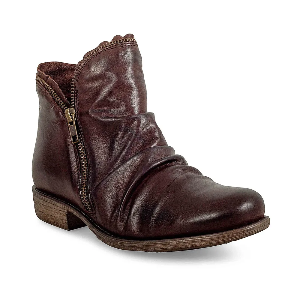 Luna Ruched Ankle Boot