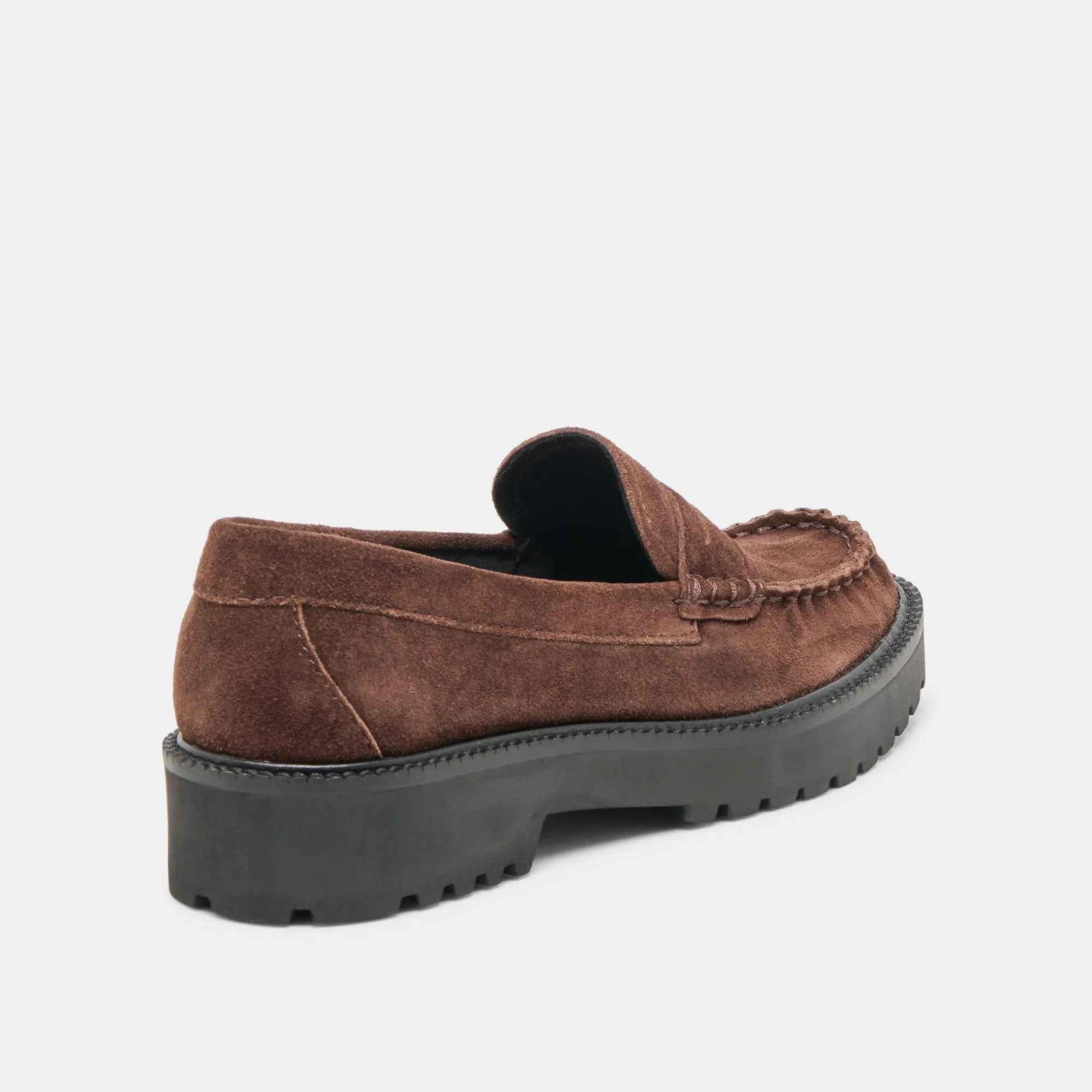 Jones New York Loafers MEREK LOAFERS DK BROWN SUEDE