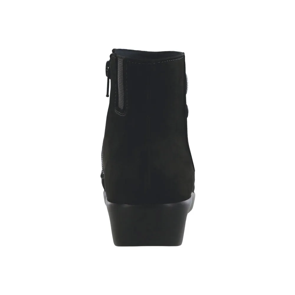 SAS Jade Bootie Onyx Nubuck (Women's) Derby Boots