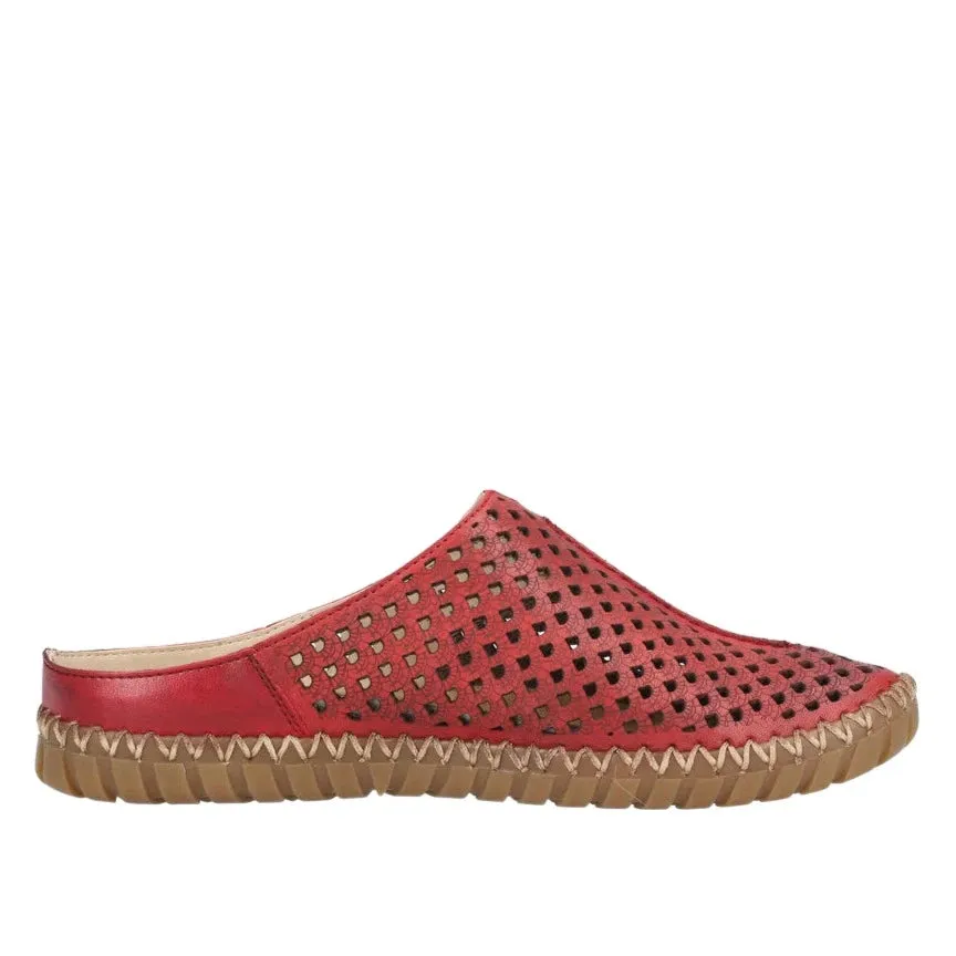 M2885-35 Mule Burgundy Boots Slip On Slip On Slip On Loafers Slip On