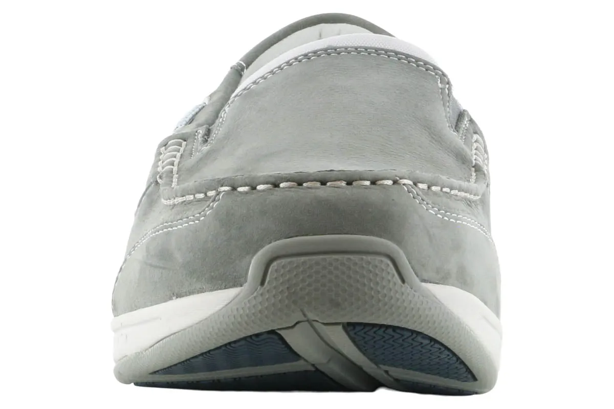 Slip On High Top Sneakers Dunham Captain Venetian Slip On Grey