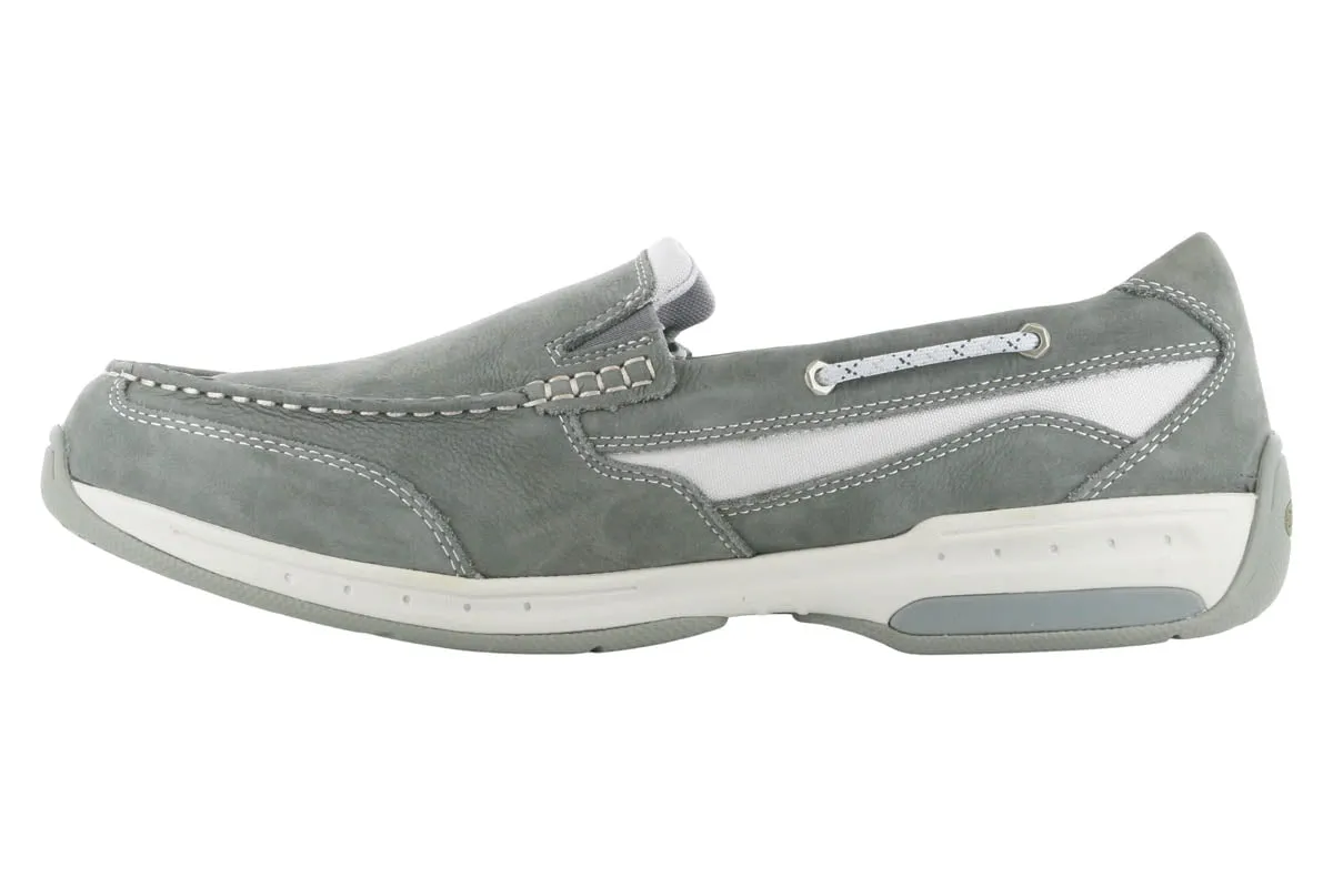 Dunham Captain Venetian Slip On Grey Slip On Max Cushioning