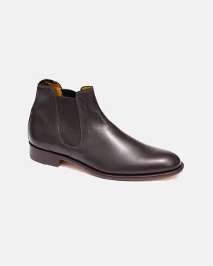 Made-in-England Brown Calfskin Chelsea Boot Ankle Boots Sale