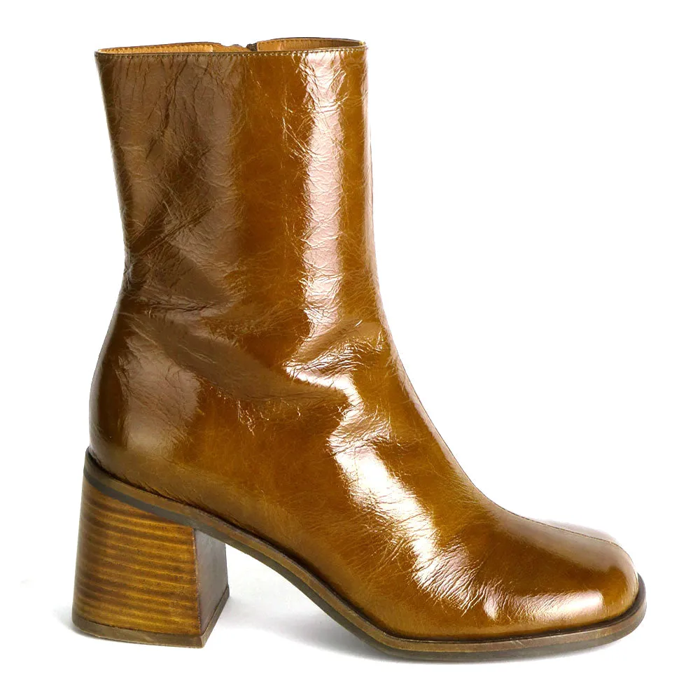 Mall Boot Tuxedo With Cowboy Boots