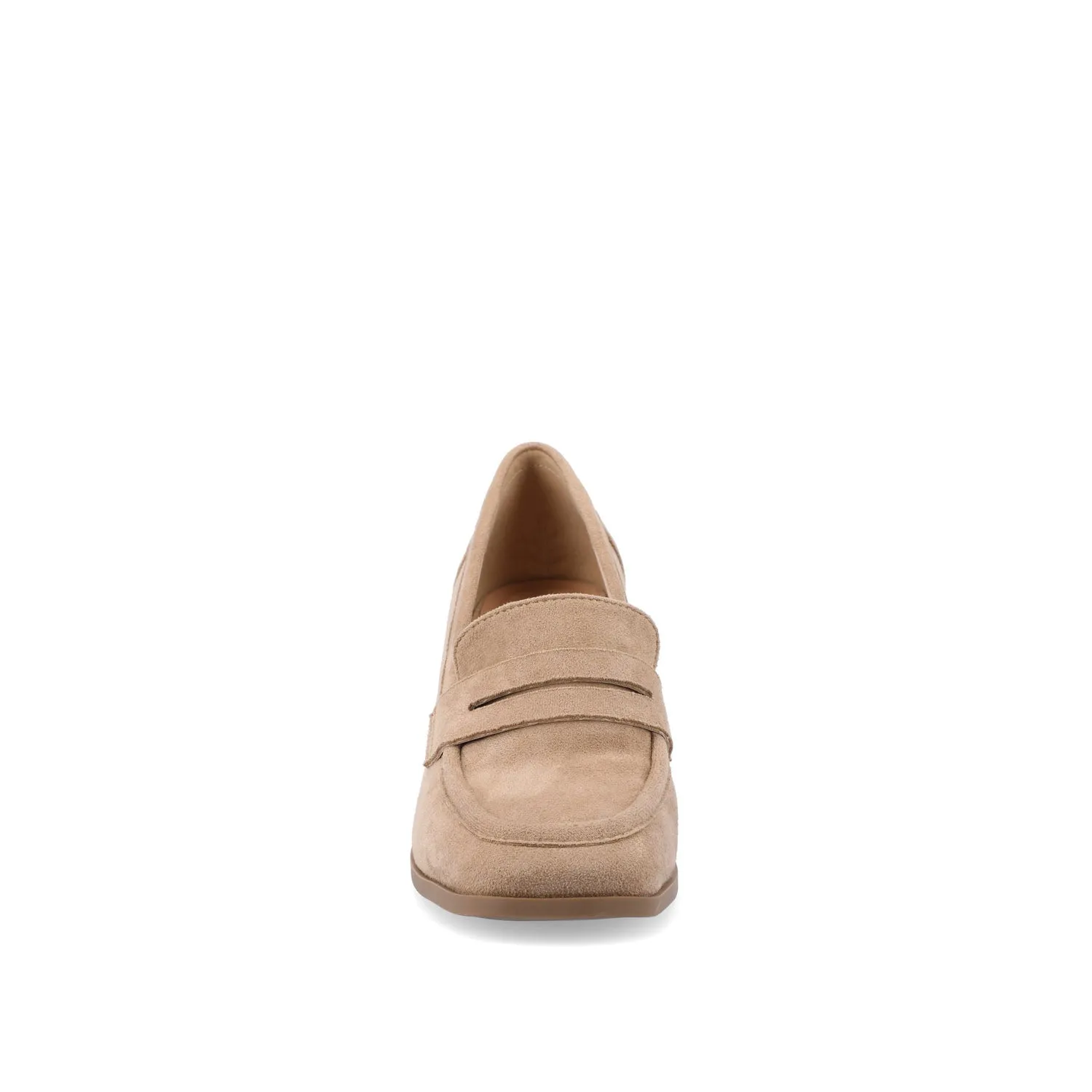 Moccasins Or Loafers MALLEAH BLOCK HEEL LOAFERS IN WIDE