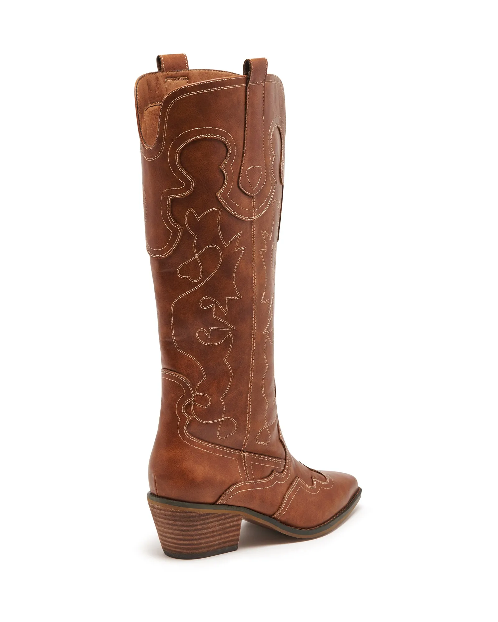 Malvin Cowboy Boot Tan Burnished Inexpensive Snow Boots