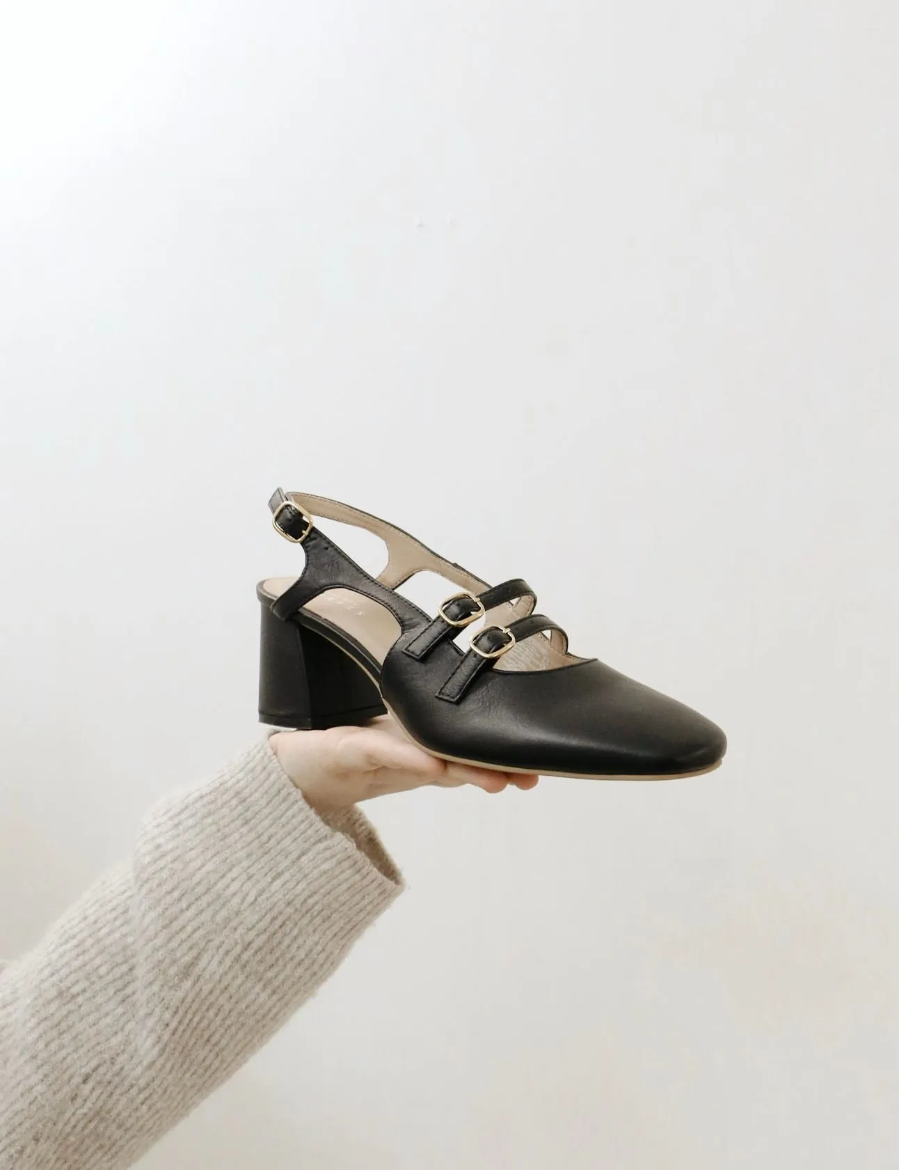 Marianne Slip On Sneaker Marie mary janes in black leather womens shoes