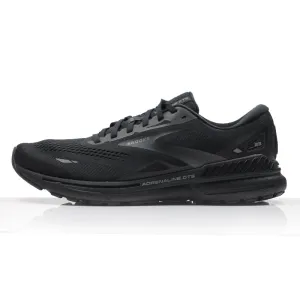 Waterproof Trail Running Shoe Brooks Adrenaline GTS 23 Men's Running Shoe - Black/Black/Ebony