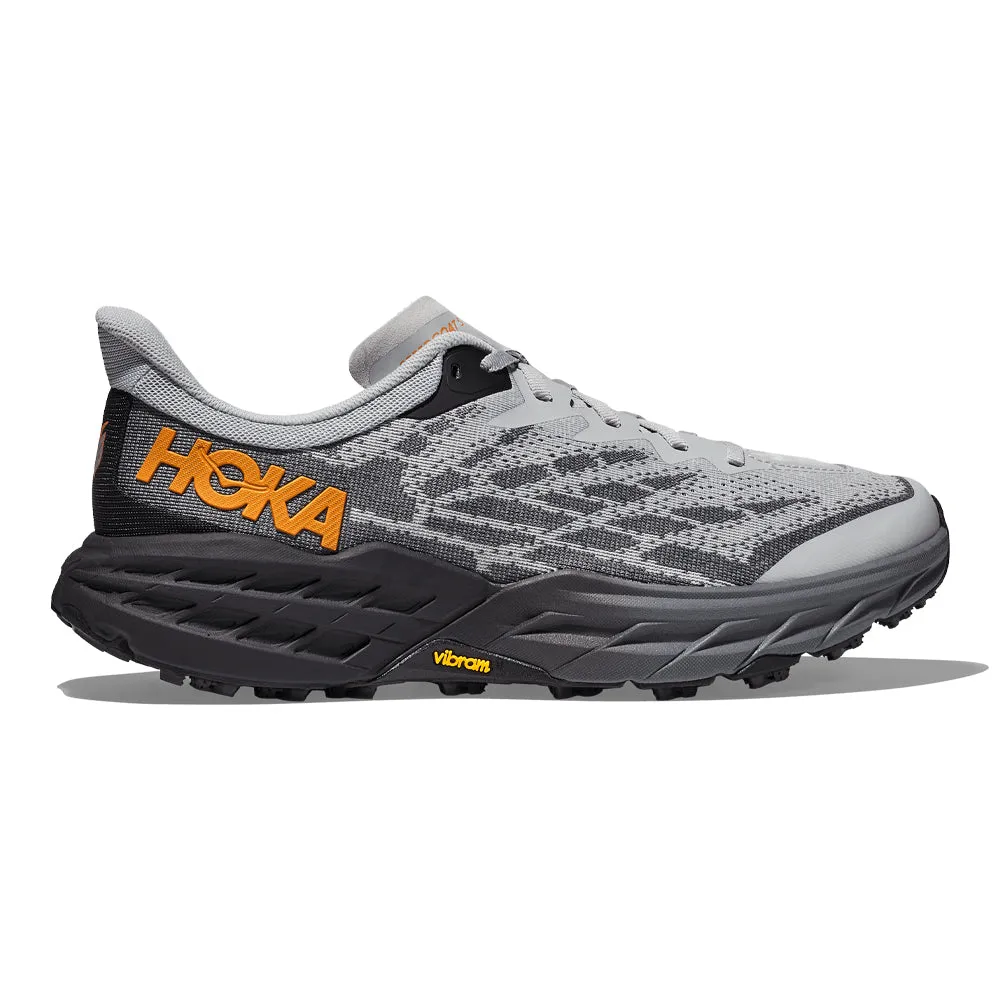 Marion Il Men's Hoka Speedgoat 5, Harbor Mist/Black, 10 D Medium