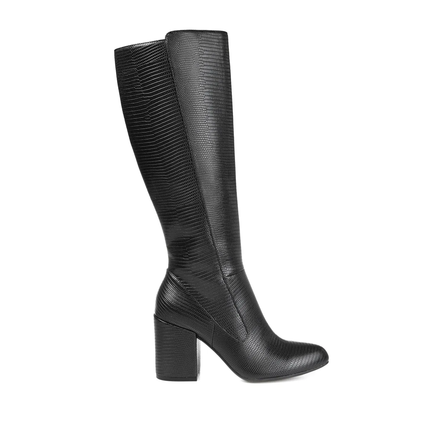 TAVIA KNEE-HIGH BOOTS IN WIDE CALF Ankle Waterproof Boots