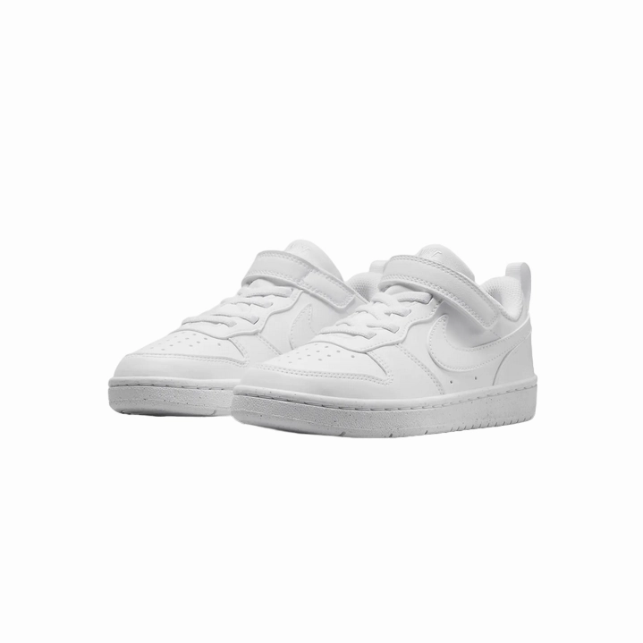 Nike scarpa sneakers da bambini Court Borough DV5457-106 bianco Floral Sneakers