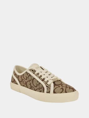 Melya Logo Low-Top Sneakers Affordable Sneakers