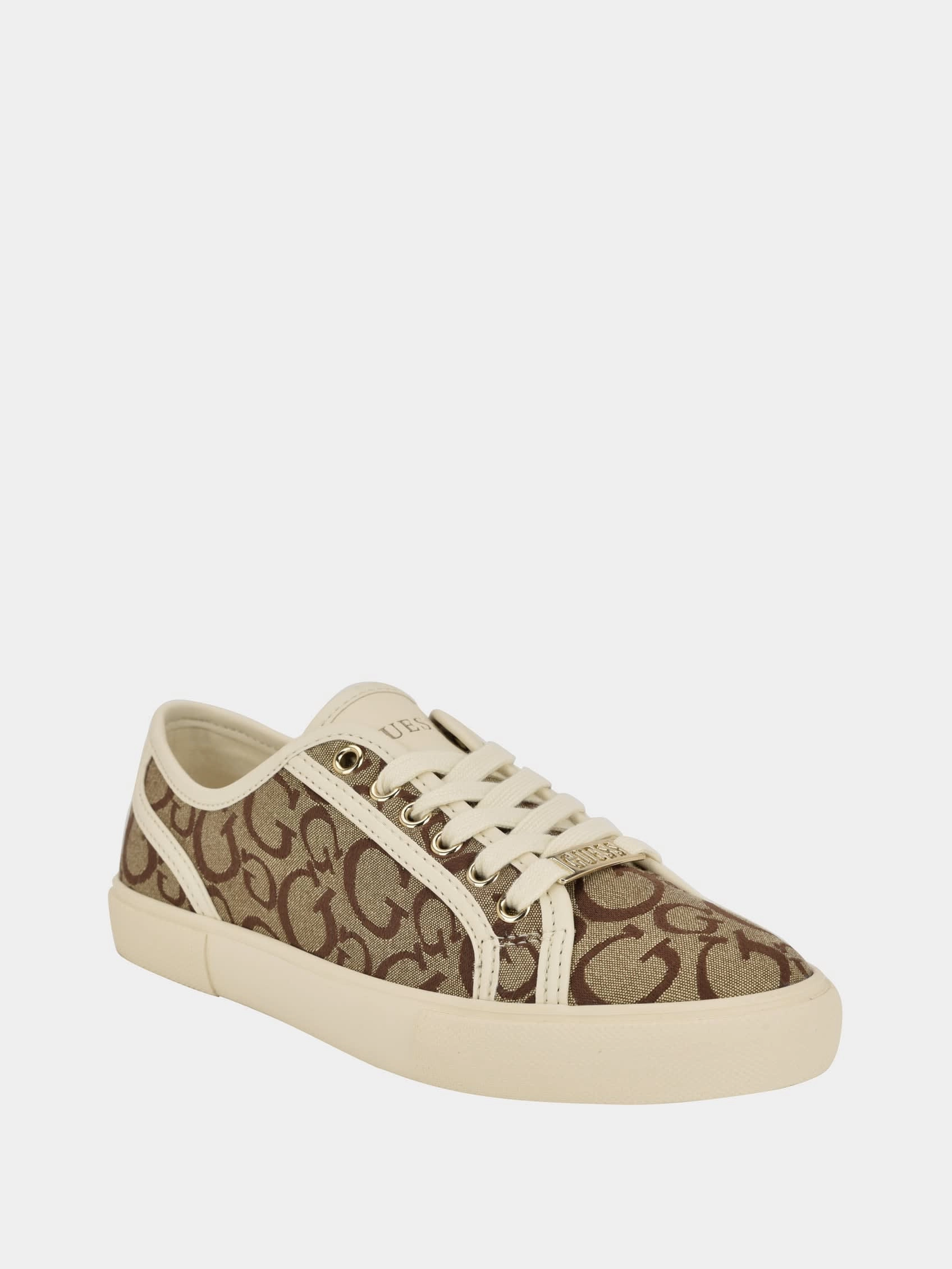 Melya Logo Low-Top Sneakers Wide Toe Box Walking Sneakers