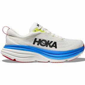 Nordstrom Rack Men's Hoka Bondi 8, Blanc De Blanc/Virtual Blue, 10 D Medium