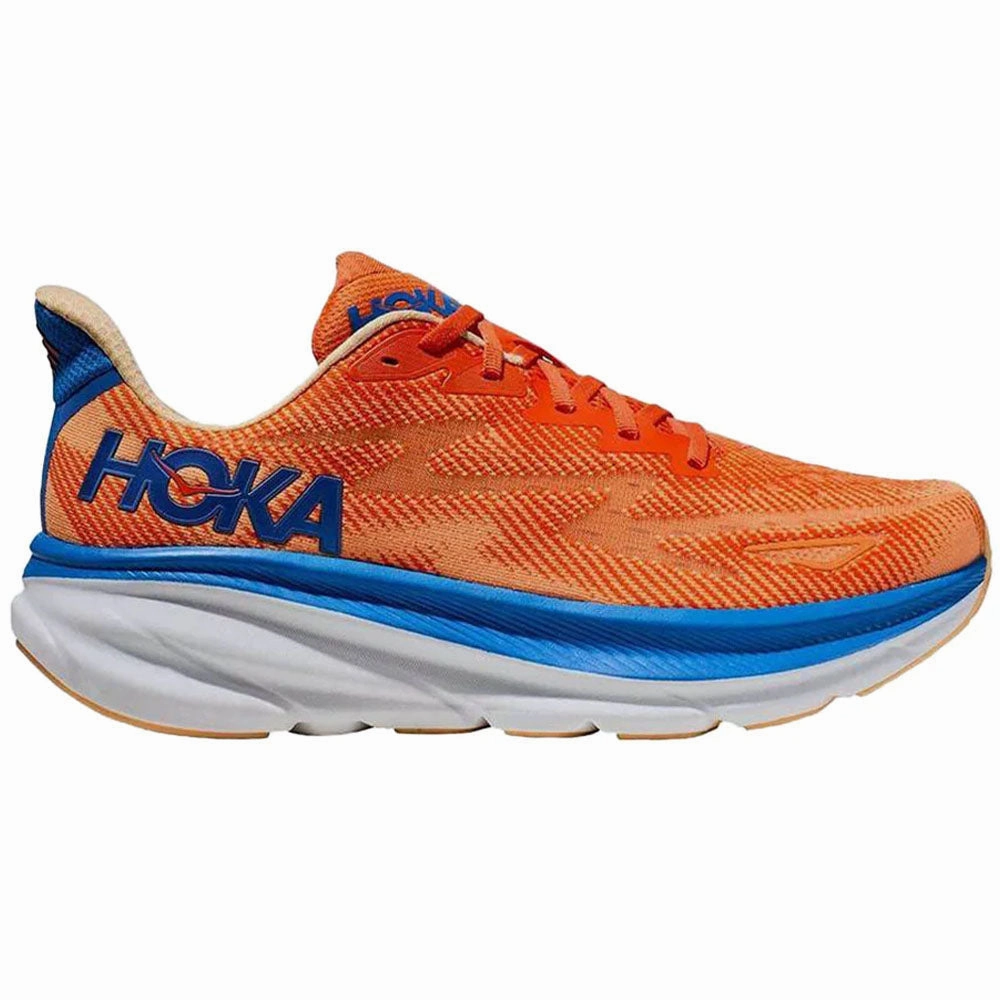 Sale Coupon Men's Hoka Clifton 9, Vibrant Orange/Impala, 12.5 D Medium