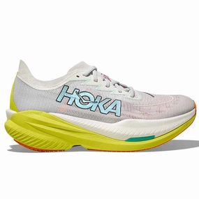 Shoes In Hyderabad Men's Hoka Mach 2, Frost/Citrus, 9.5 D Medium