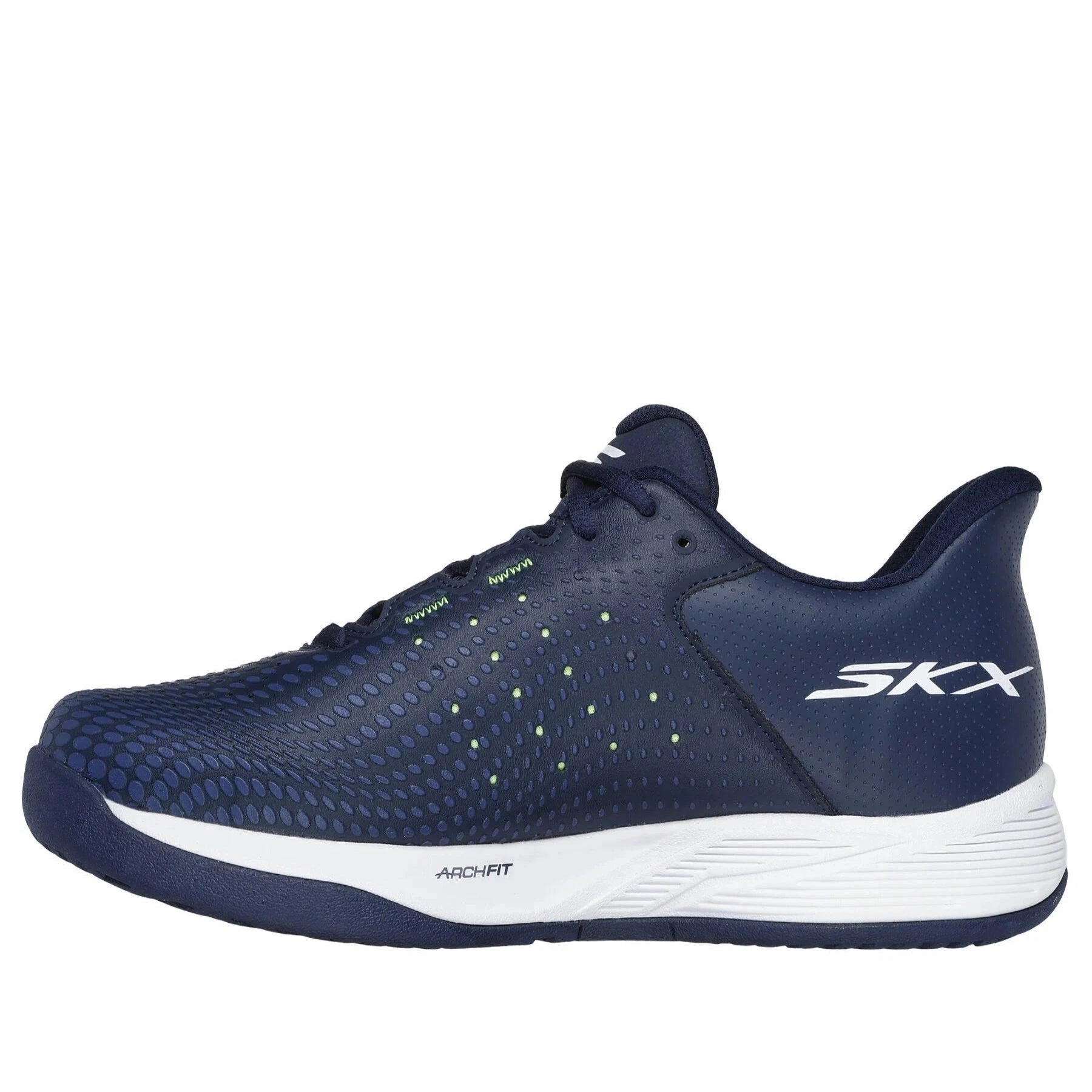 Rubber Slip On Men's Skechers Slip-ins Relaxed Fit: Viper Court Reload Navy
