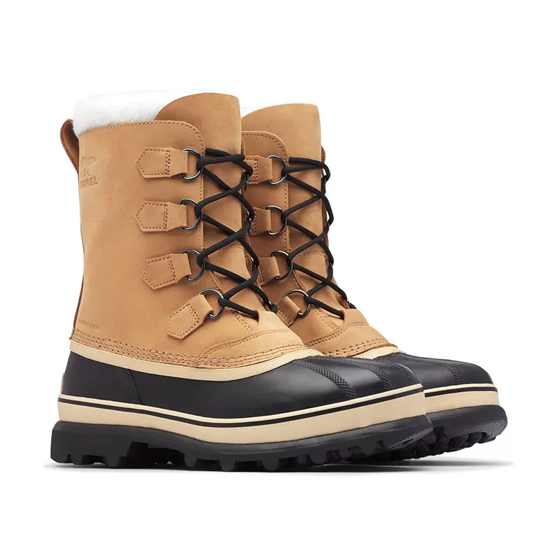 Short Fur Boots Men's Caribou Buff