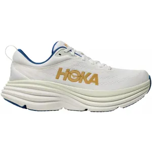 Houston Texas Men's Hoka Bondi 8, Frost/Gold, 10 D Medium