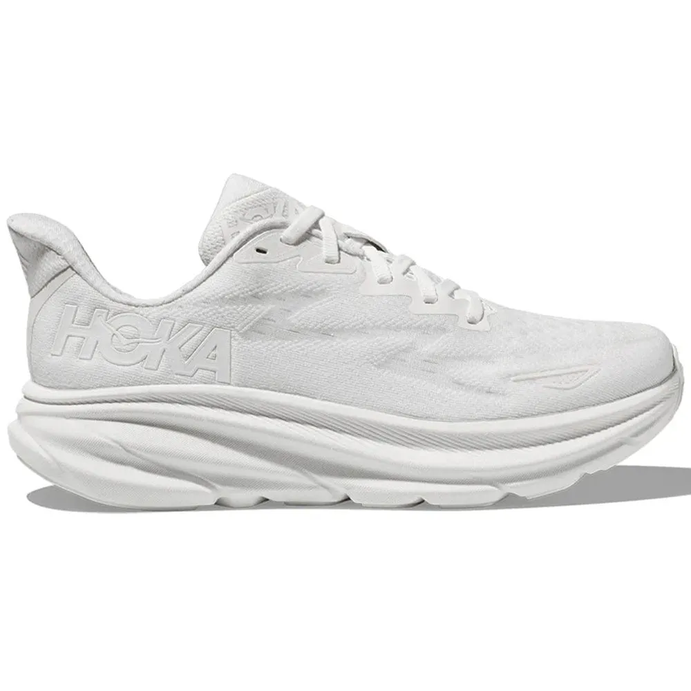 Dicks Sporting Goods Men's Hoka Clifton 9, White/White, 10.5 D Medium