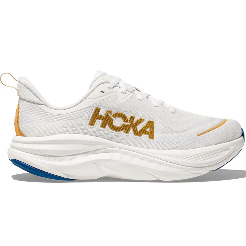 Latest Shoes Men's Hoka Skyflow, Frost/Gold, 9.5 D Medium