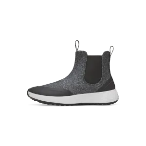 Cartoon Boots Men's Wool Runner Chelsea - Natural Grey (Light Grey Sole)