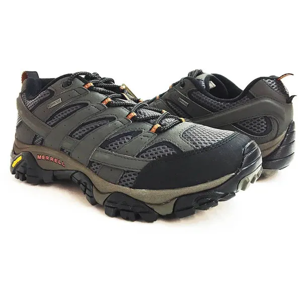 Merrell Women's Moab 2 GORE-TEX Waterproof Sneaker - Beluga Female Motocross Boots