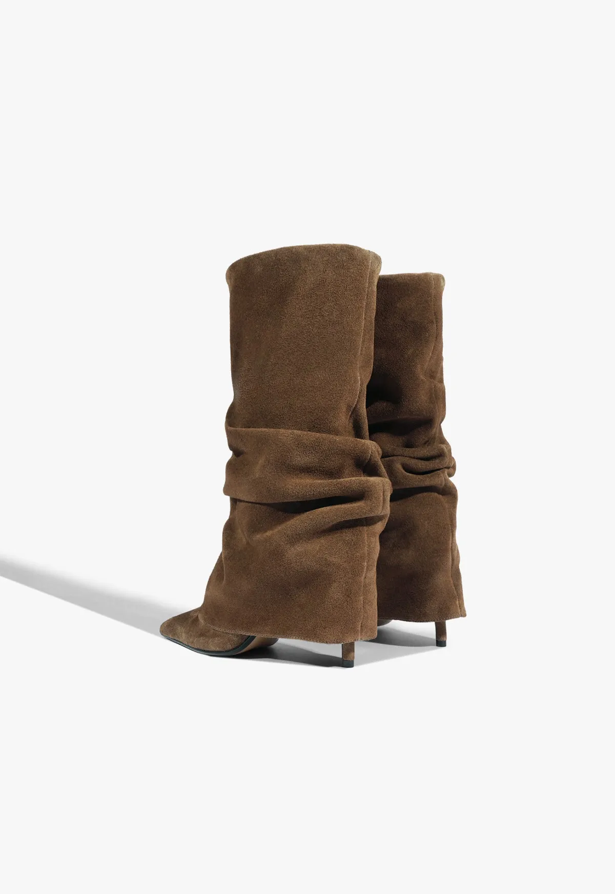 Mikki Cloak Suede Bootie Walking Boots Shops
