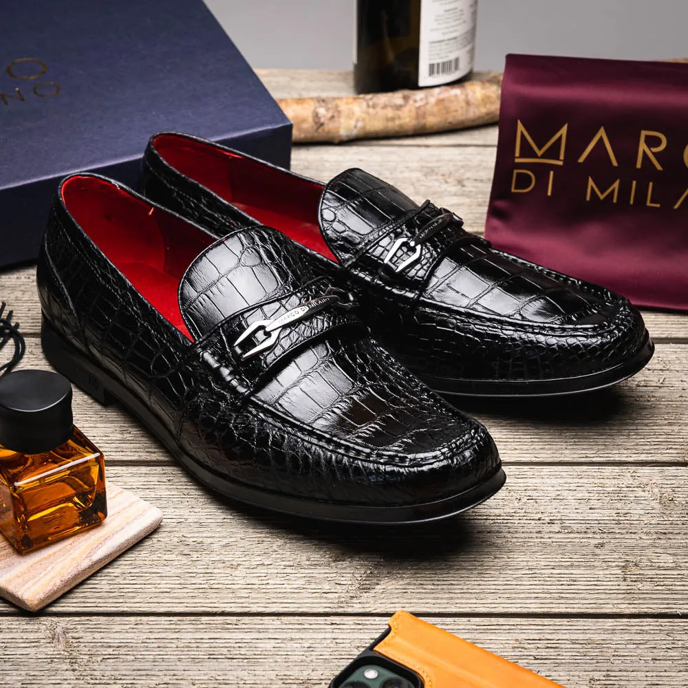 Italy Loafers Milan Black