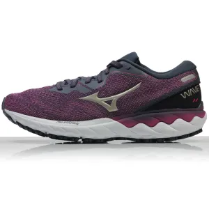 Mizuno Wave Skyrise 2 Women's Running Shoe - Ibis Rose/Platinum Gold/India Ink Running Shoes Under Armour