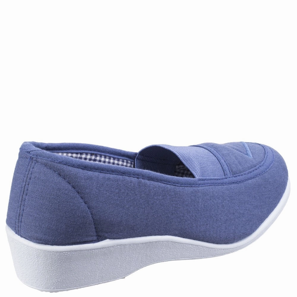 Work Shoes Slip-on Mirak Malt Slip on Canvas Shoe