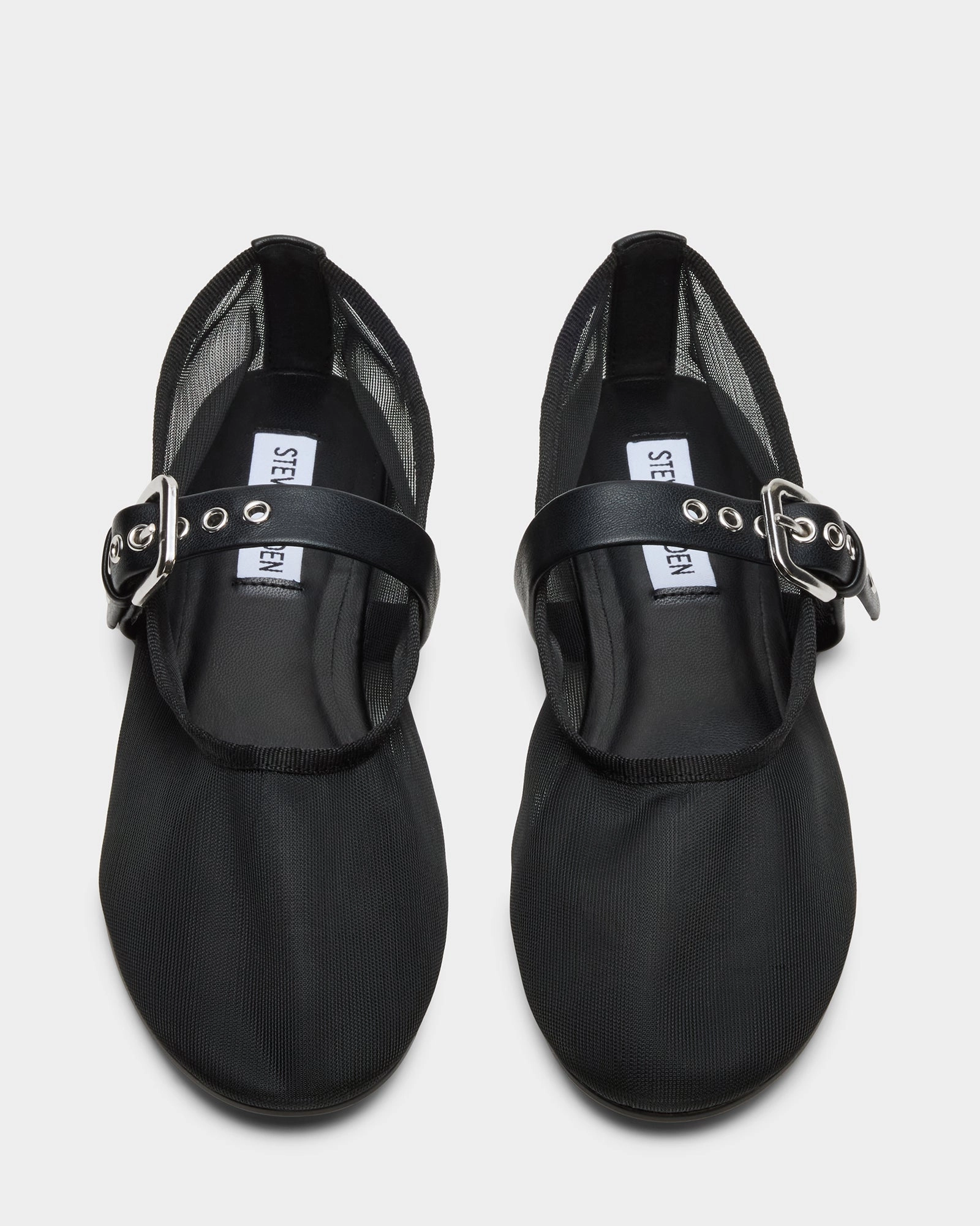 MITSY BLACK/BLACK Steve Madden Lando Leather Loafers