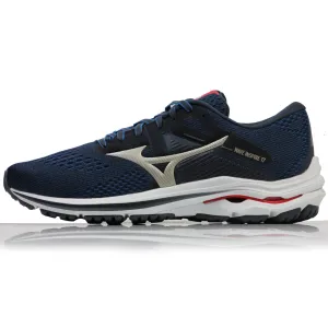 Trending Running Shoes Mizuno Wave Inspire 17 Men's Running Shoe - India Ink/Platinum Gold/Ignition Red