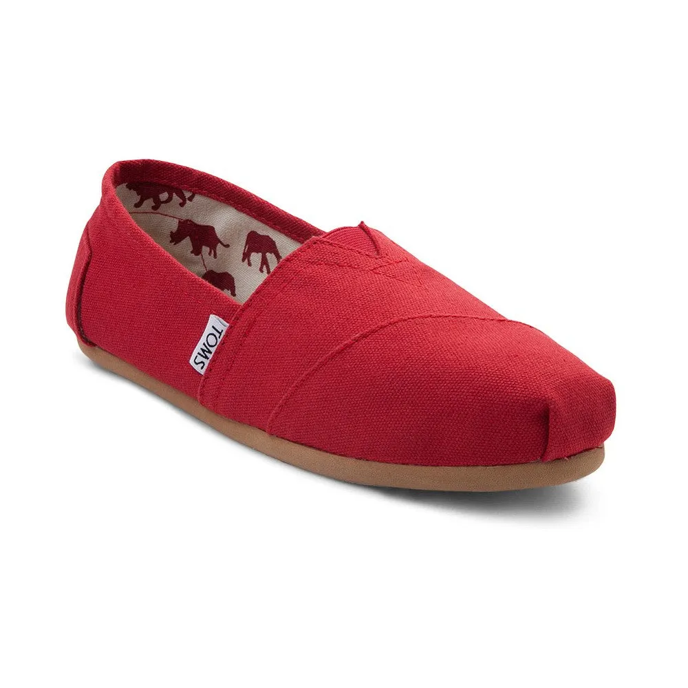 Slip-on Golf Shoes TOMS Women's Classic Slip-On - Red