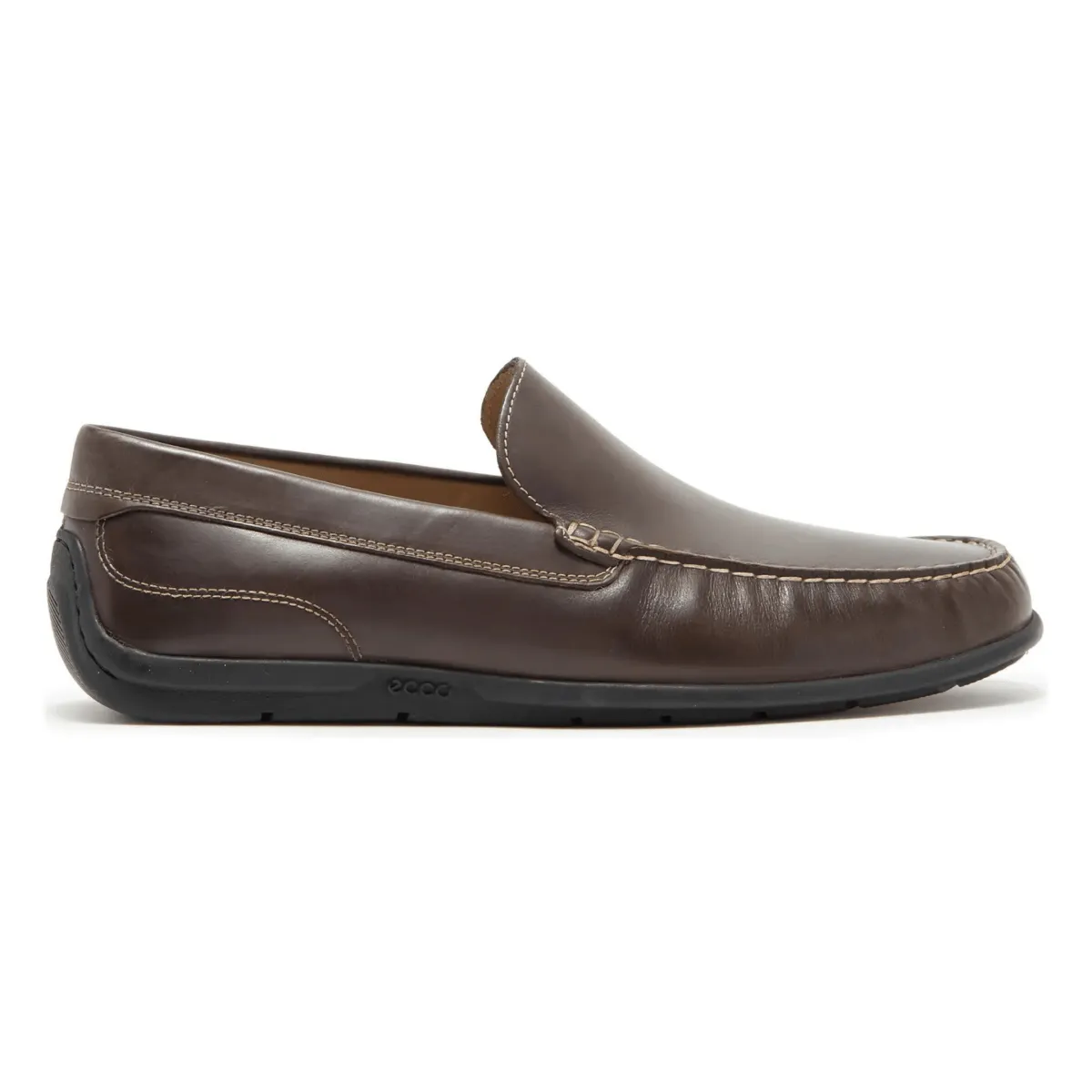 Ecco Men's Classic Moc 2.0 Coffee Ultra Cush Slip On