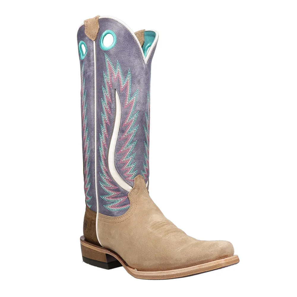 Futurity Fort Worth Embroidery Tooled-Inlay Square Toe Cowboy Boots Ariat Tall Boots