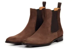 The Dean Chelsea Boot - Cafe Suede Ankle Rain Boots