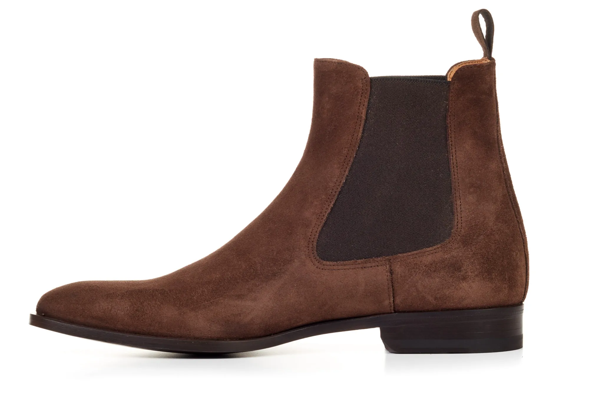 The Dean Chelsea Boot - Cafe Suede Best Work Boots